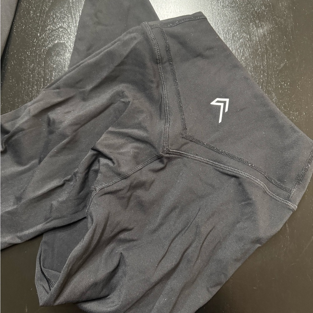 Oner Active Unified Wrap Leggings White Logo XS
